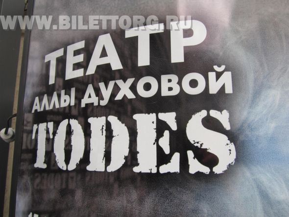 Театр аллы духовой адрес. Театр Аллы духовой Todes зал фото.