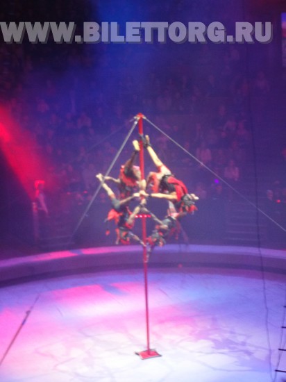 Елка в цирке на проспекте Вернадского, шоу "Вещий сон", фото 14