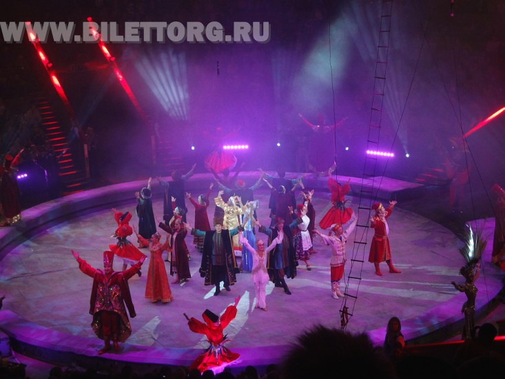 Елка в цирке на проспекте Вернадского, шоу "Вещий сон", фото 29