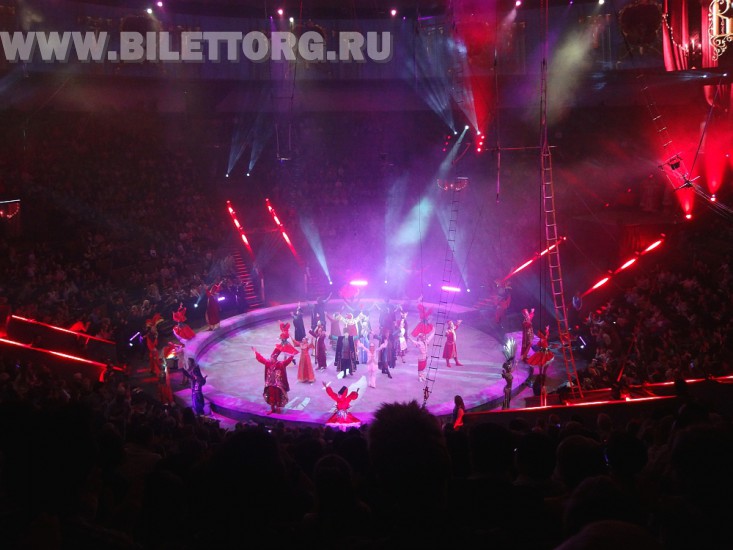 Елка в цирке на проспекте Вернадского, шоу "Вещий сон", фото 31