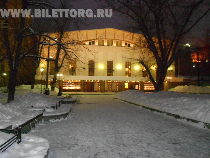 Театр им. Моссовета зимой - фото 12