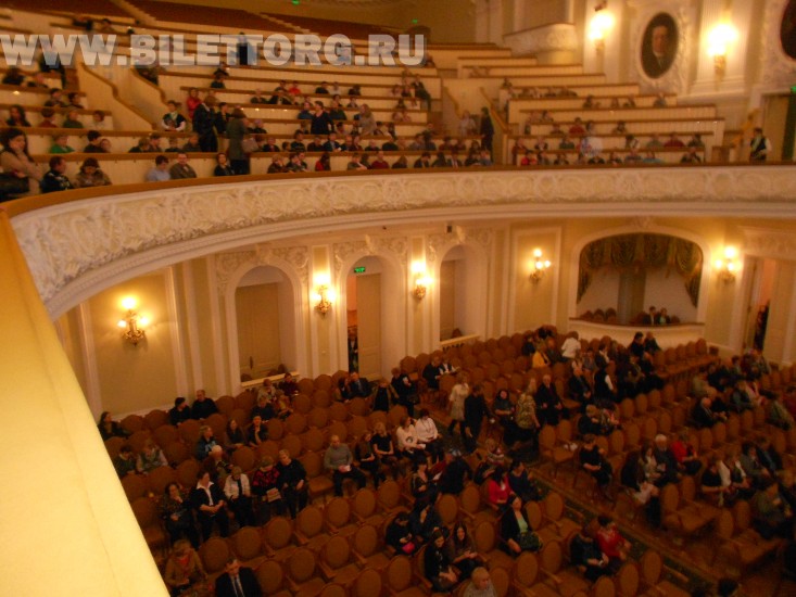Схема зала Большого зала Московской консерватории/ БЗК