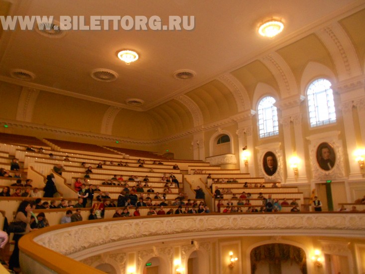 Зал Московской консерватории - фото 11 (1-й и 2-й  амфитеатры)

