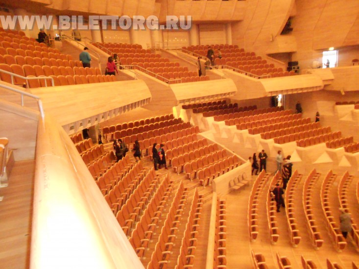 Зрительный зал Дома музыки - фото 3 (балкон, амфитеатр, партер)
