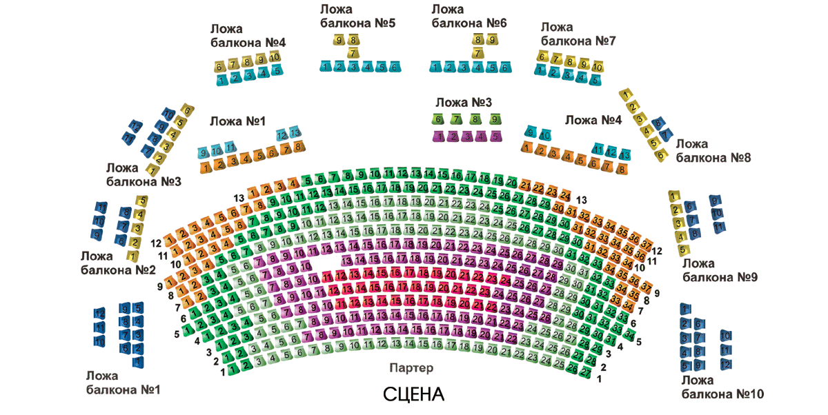 Светлановский Зал Схема Зала Фото