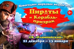 Новогоднее цирковое водное шоу «Пираты и корабль-призрак»