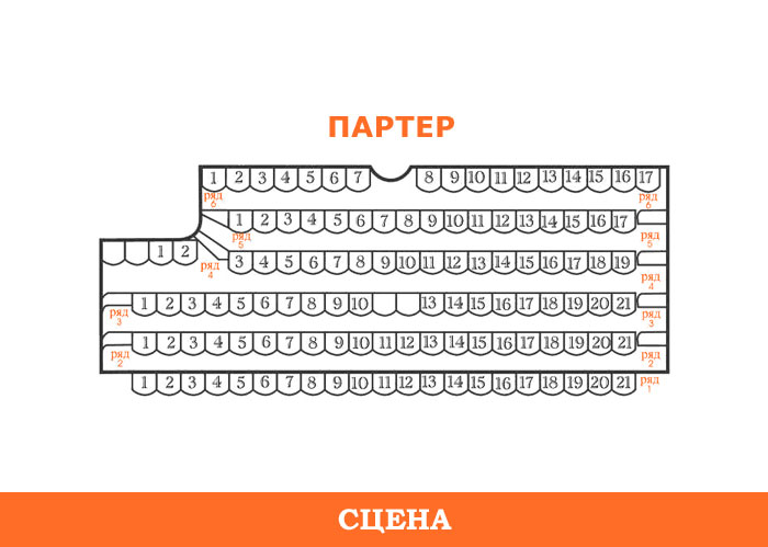 Театр на серпуховке схема зала